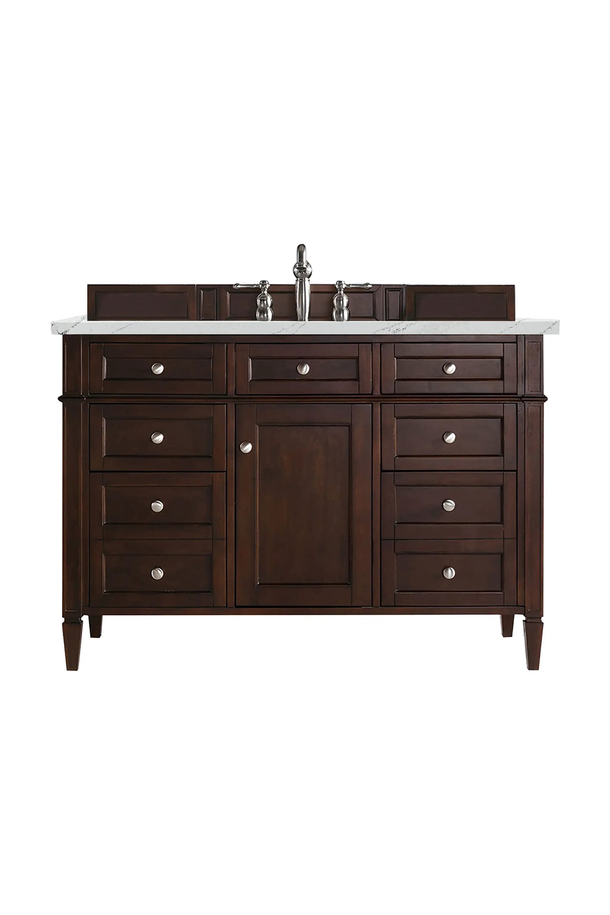 James Martin Brittany 48" Single Vanity Set - Burnished Mahogany by James Martin Vanities
