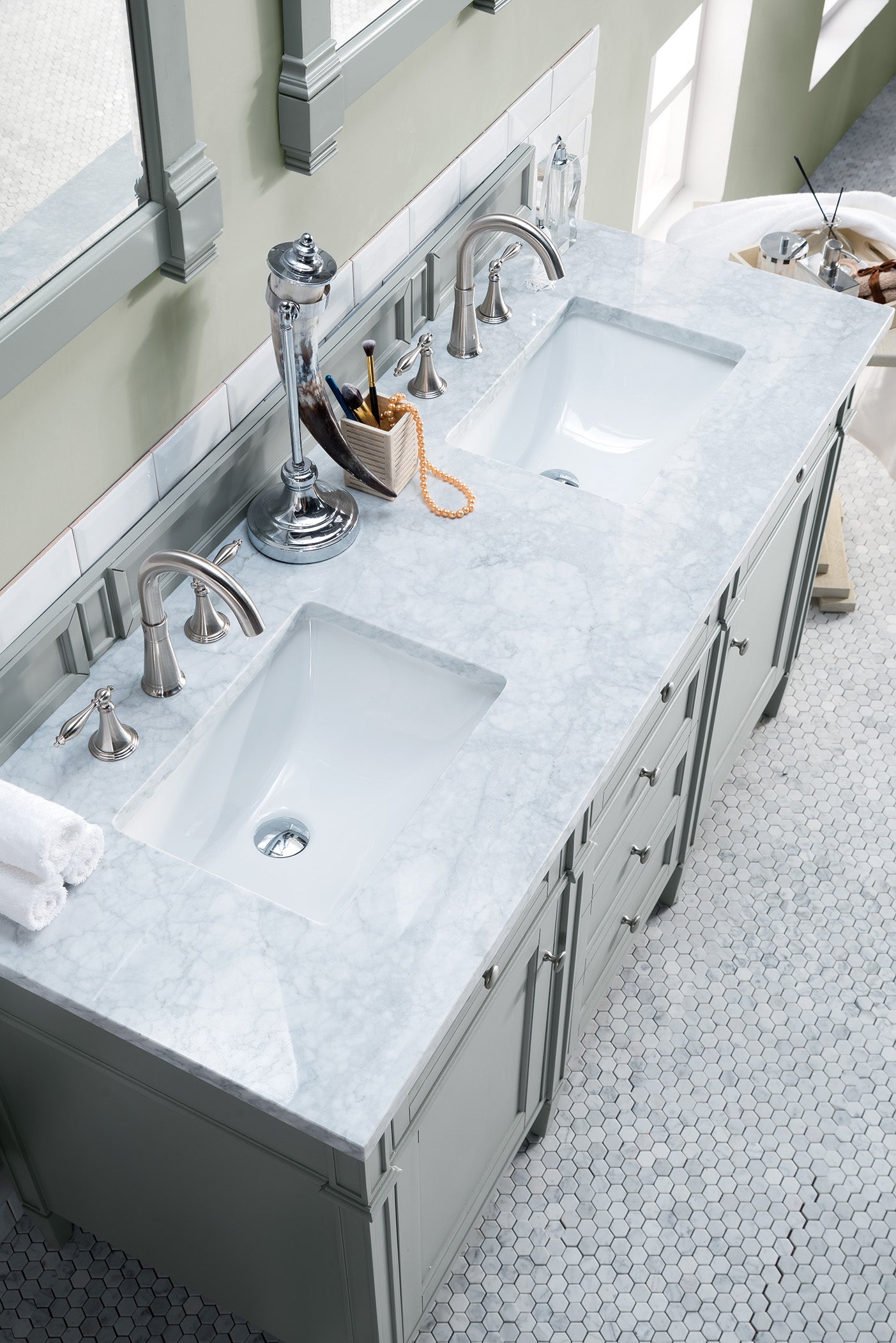 urban gray vanity