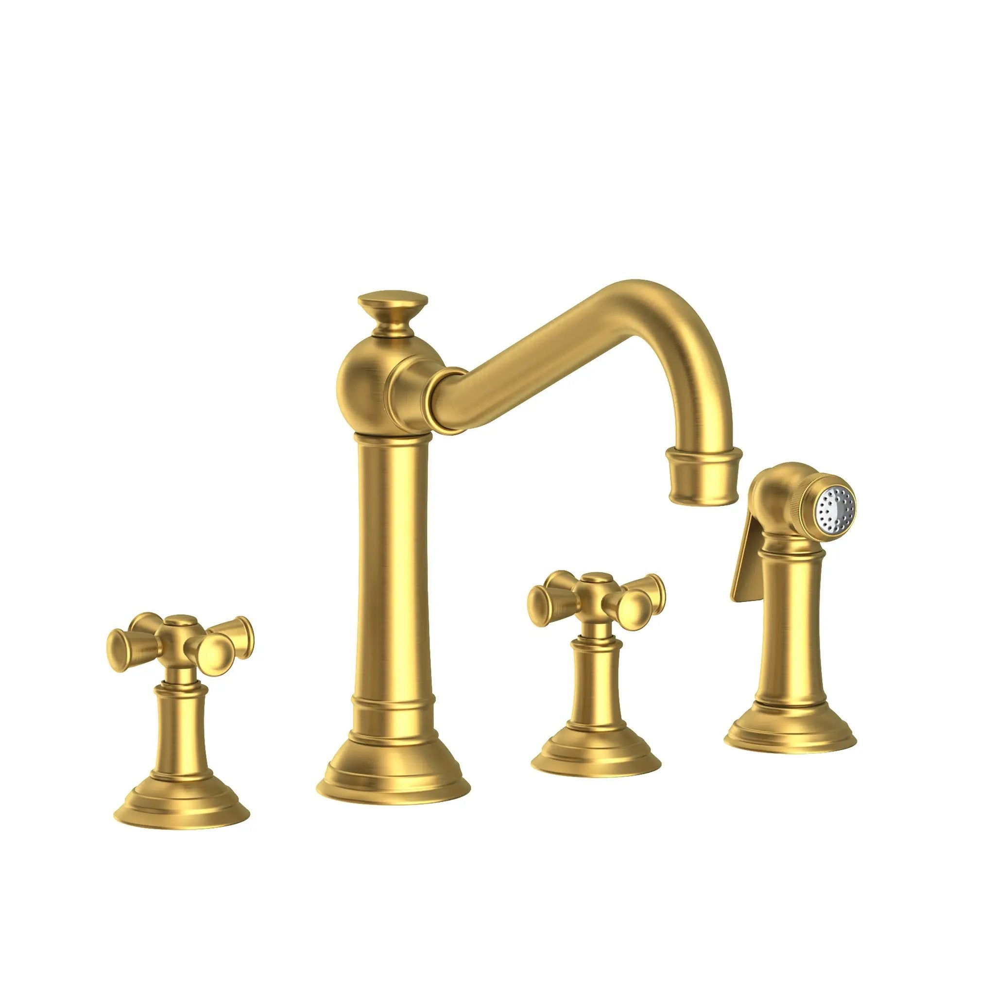 Newport Brass Jacobean Kitchen Faucet with Side Spray by Newport Brass