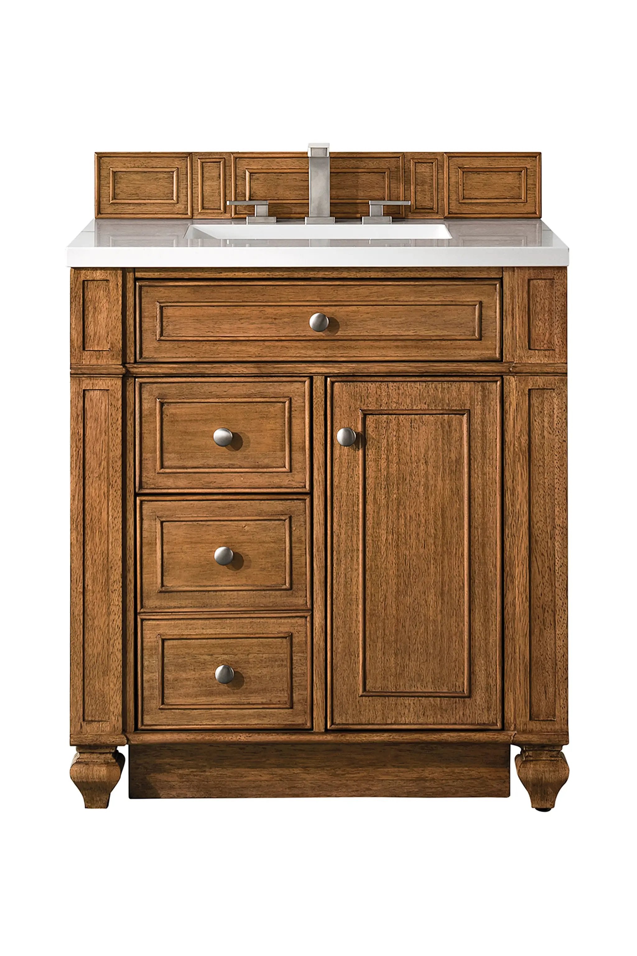 James Martin Bristol 30" Single Vanity Set - Saddle Brown by James Martin Vanities