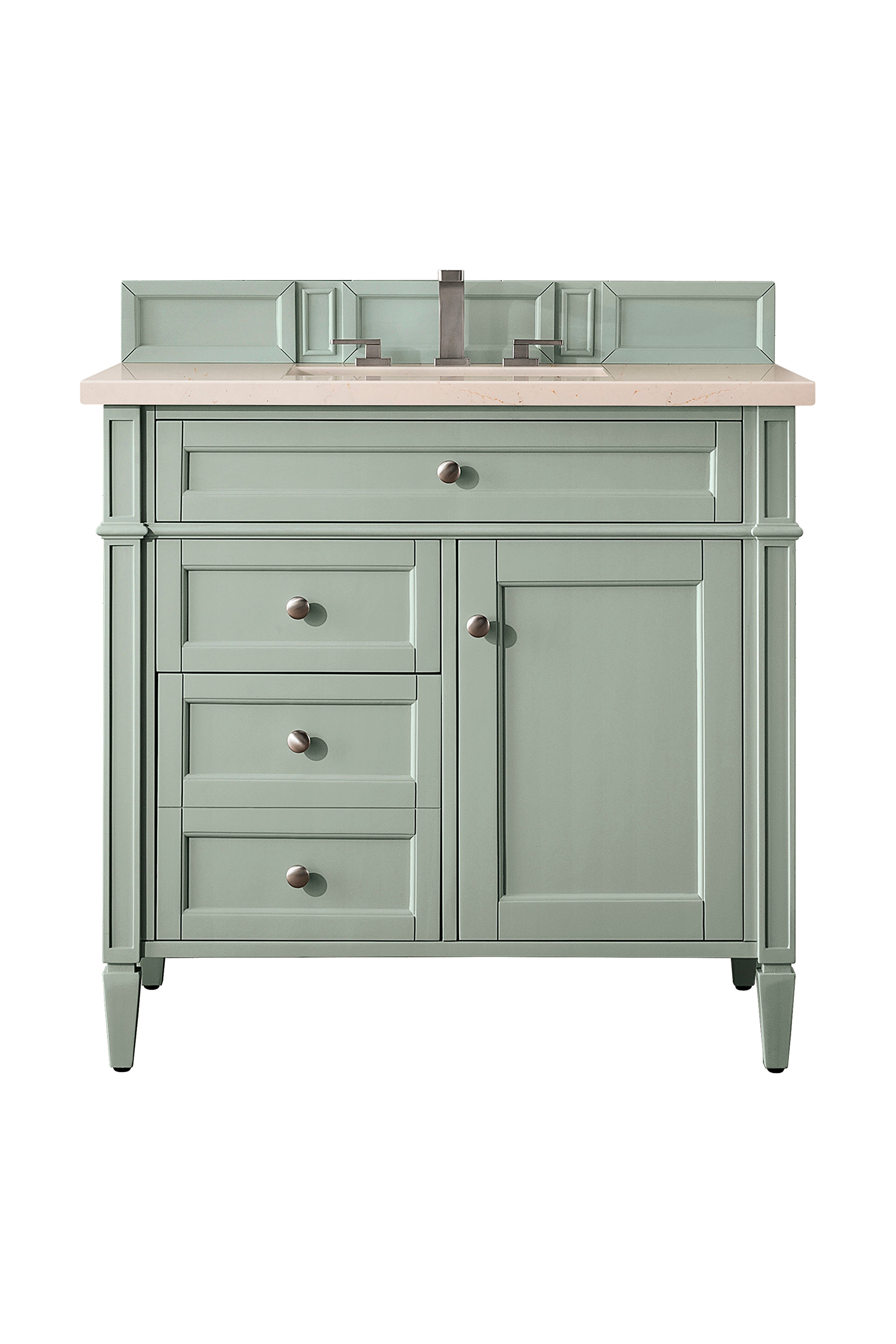 James Martin Vanities Brittany 36" Single Vanity - Sage Green