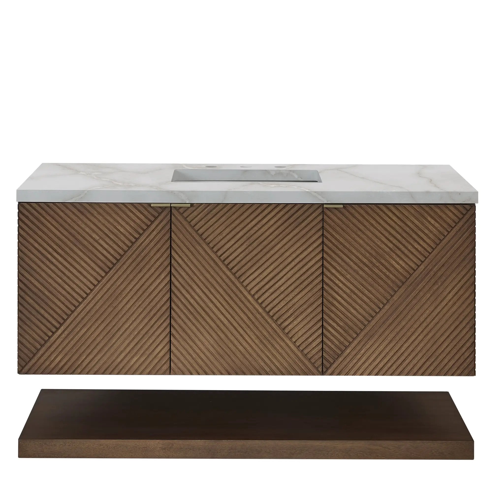 James Martin Marcello 48" Single Vanity Set - Chestnut by James Martin Vanities