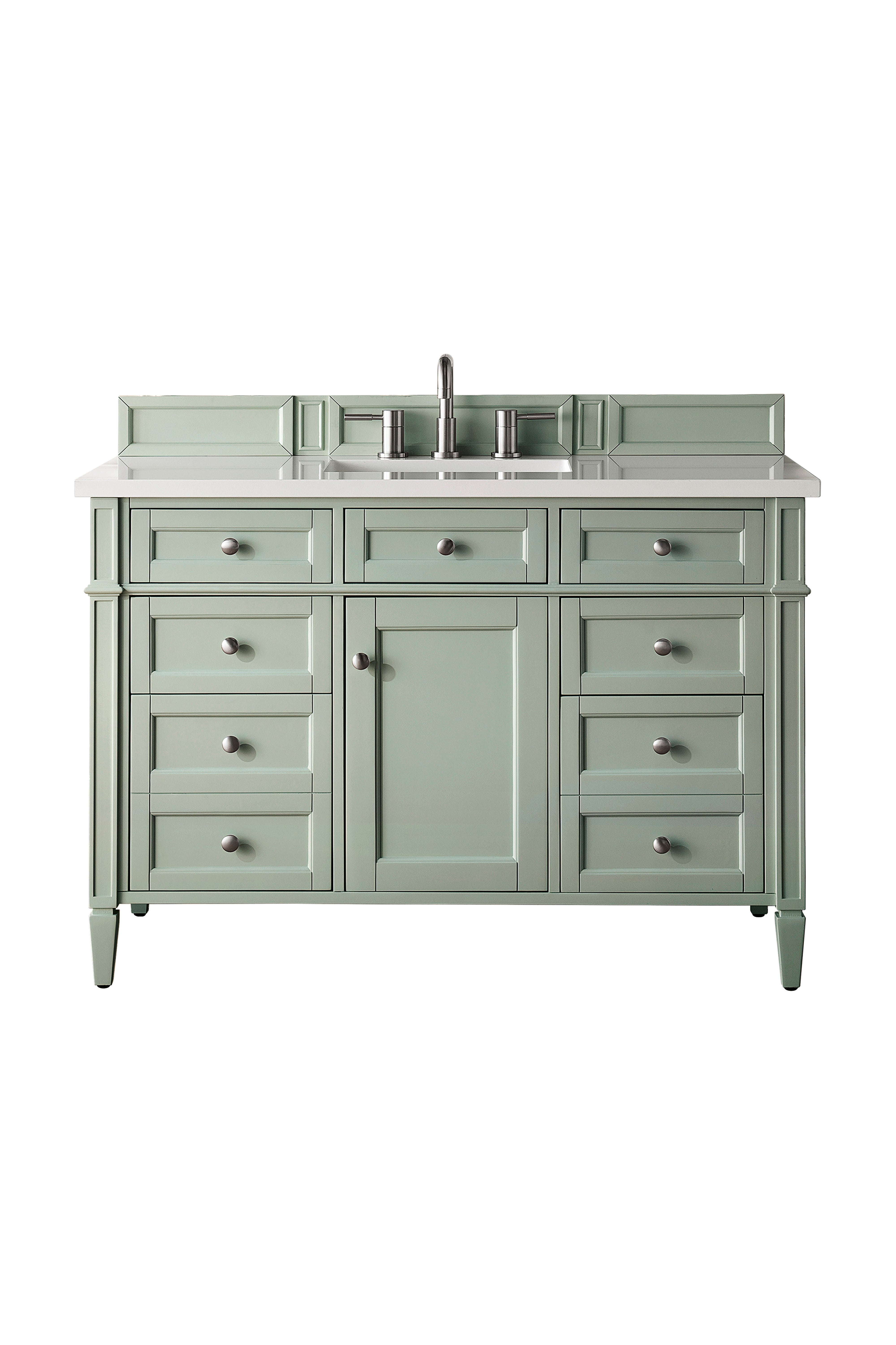 James Martin Vanities Brittany 48" Single Vanity - Sage Green