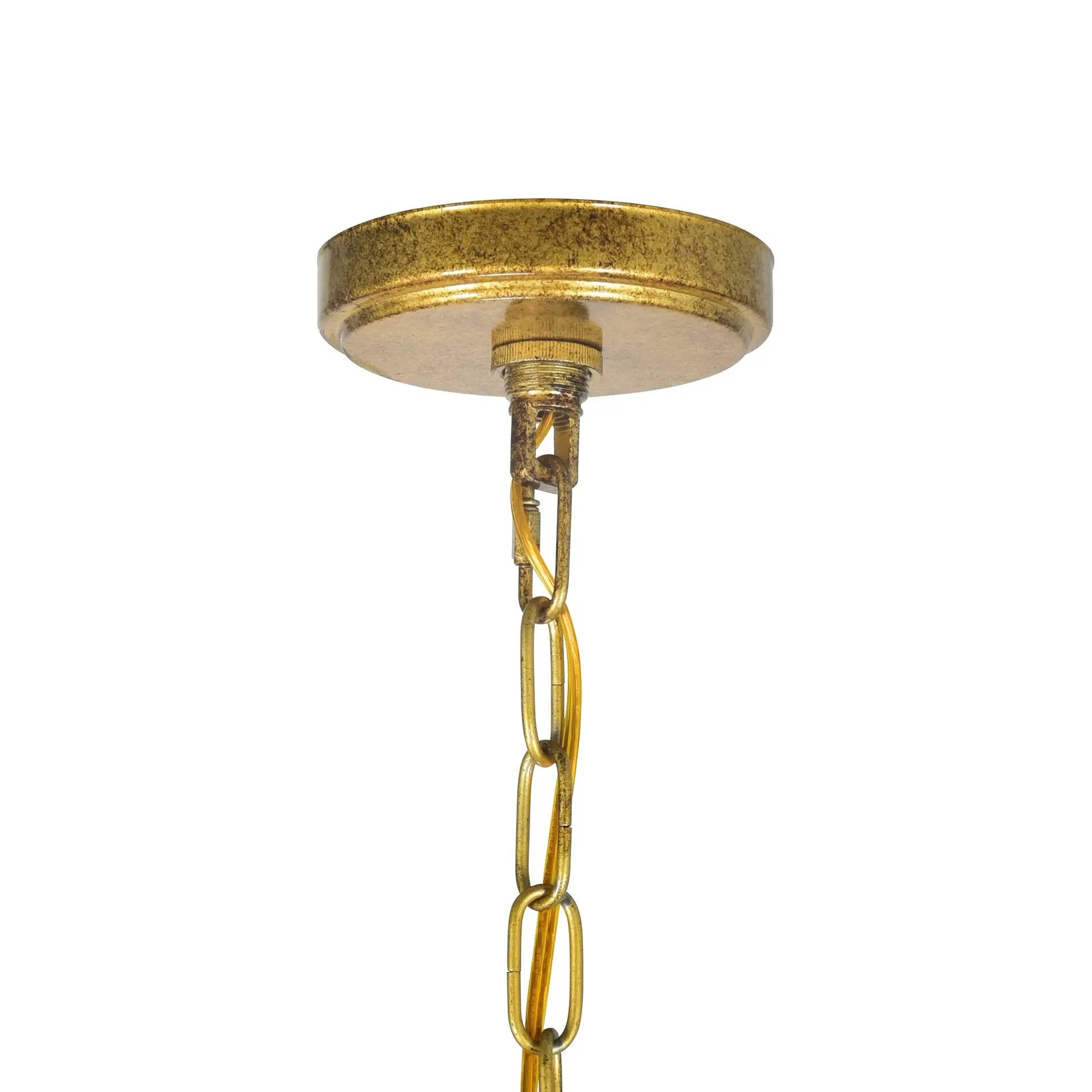 oxidized bronze chandelier