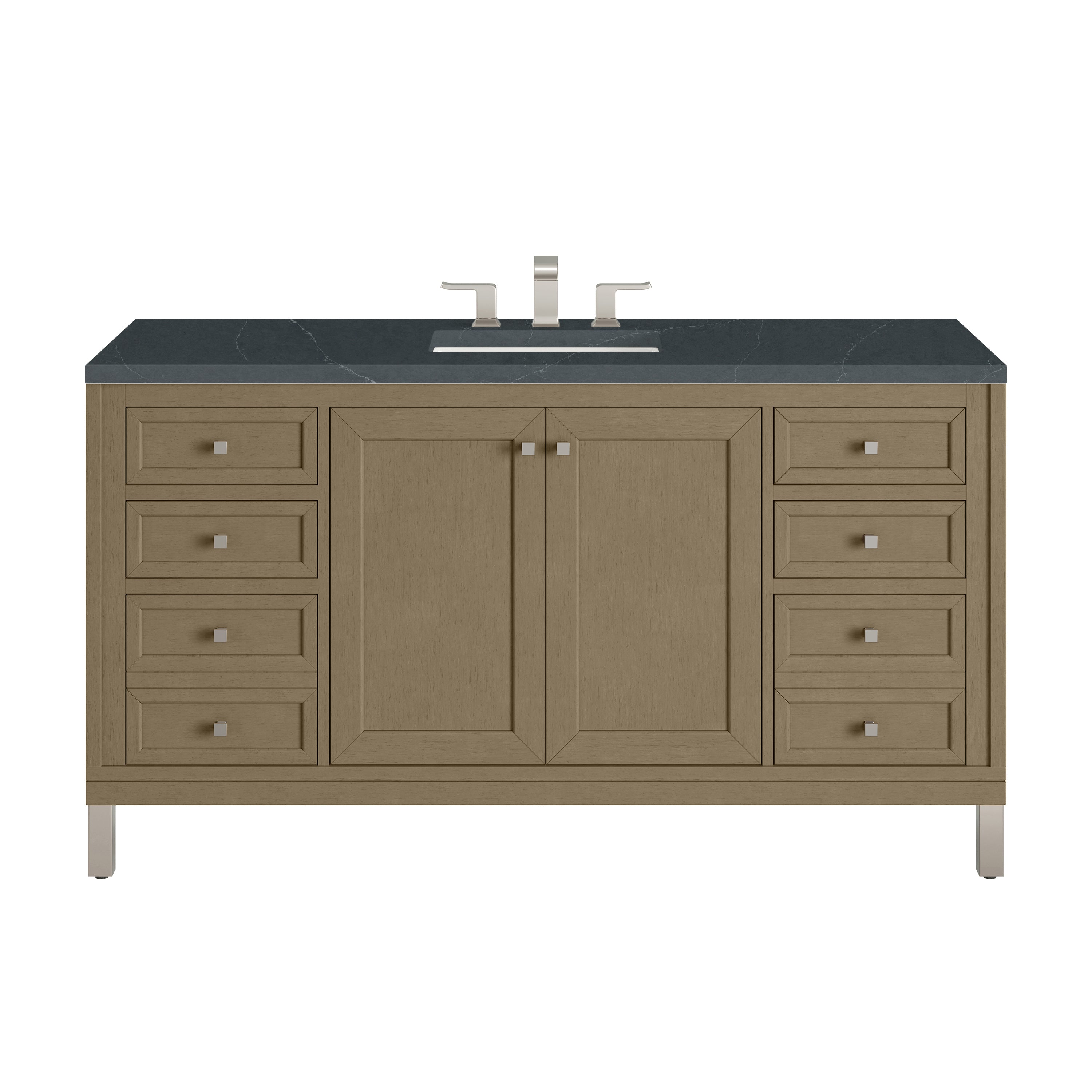 James Martin Vanities Chicago 60" Single Vanity - Walnut Whisper