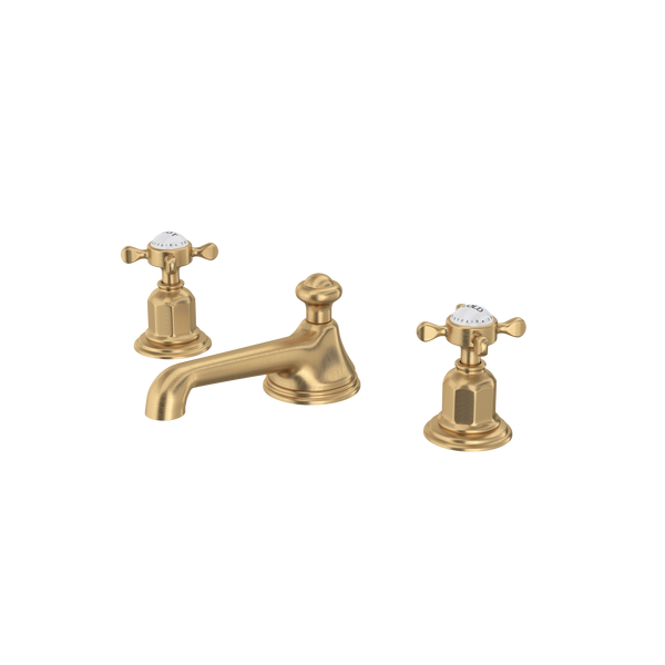 Rohl Perrin & Rowe Edwardian Widespread Lavatory Faucet with Low Spout by Rohl