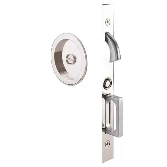 Emtek Round Pocket Door Mortise Set by Emtek