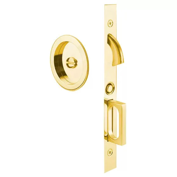 Emtek Round Pocket Door Mortise Set by Emtek