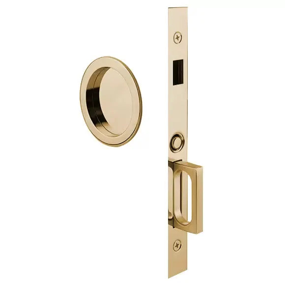 Emtek Round Pocket Door Mortise Set by Emtek