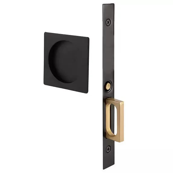Emtek Square Pocket Door Mortise Set by Emtek