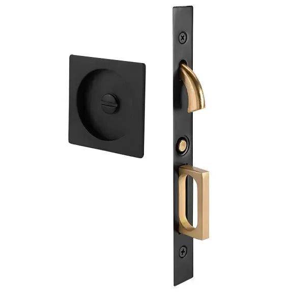 Emtek Square Pocket Door Mortise Set by Emtek
