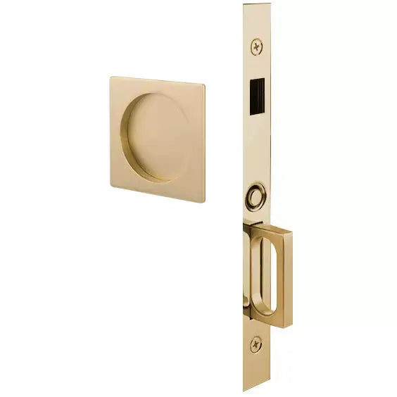 Emtek Square Pocket Door Mortise Set by Emtek