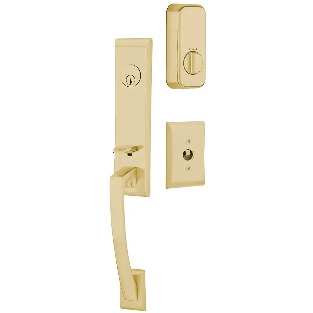 Emtek Single Cylinder Apollo Tubular Entry Lever Handleset by Emtek