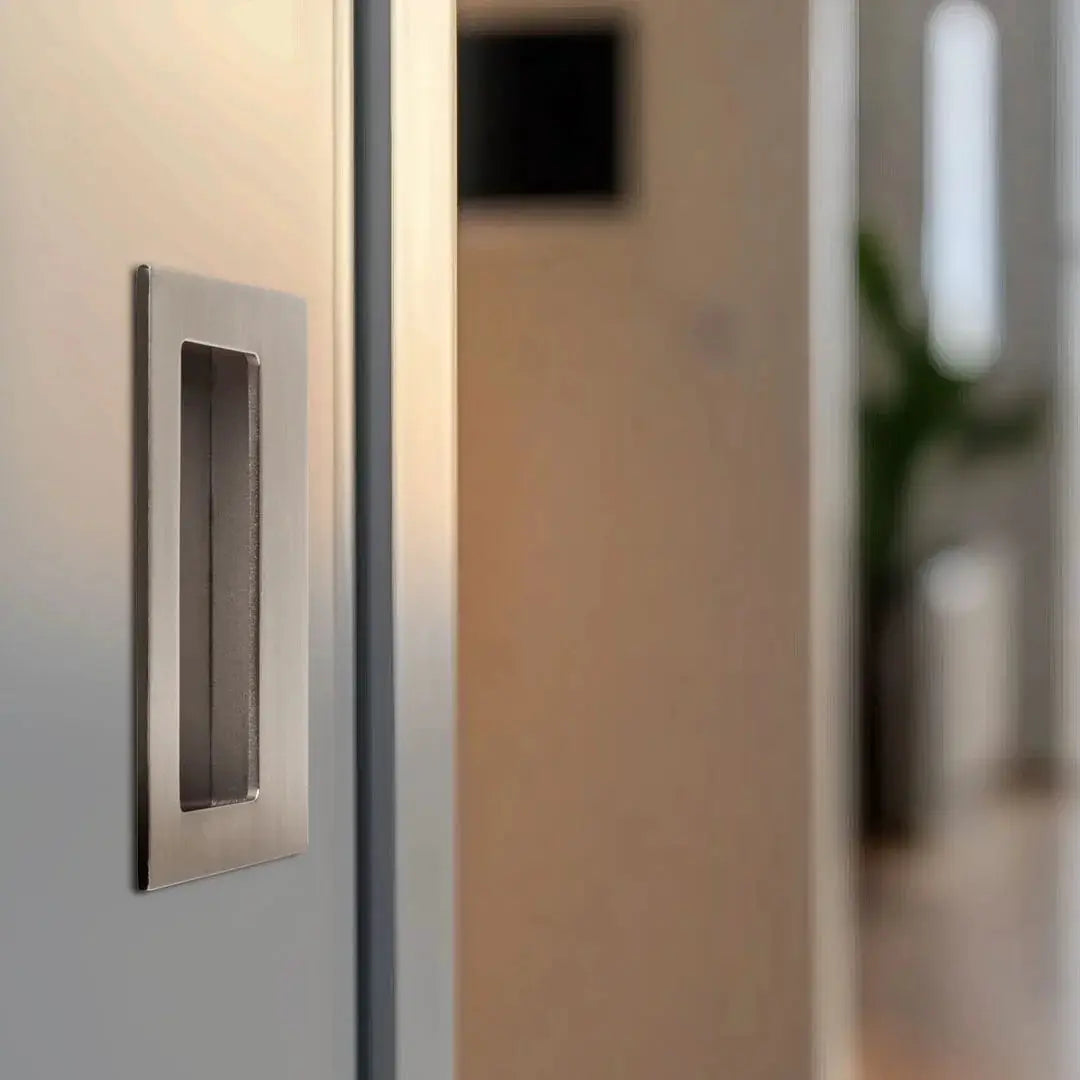 pewter pocket door