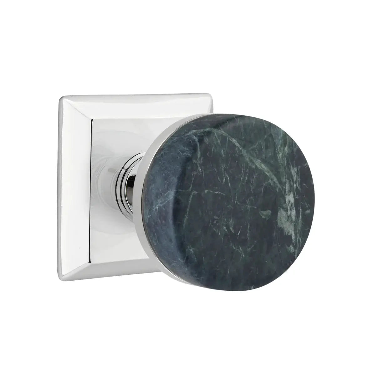 polished chrome knob