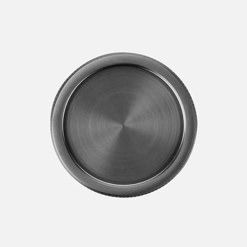 flat black knob