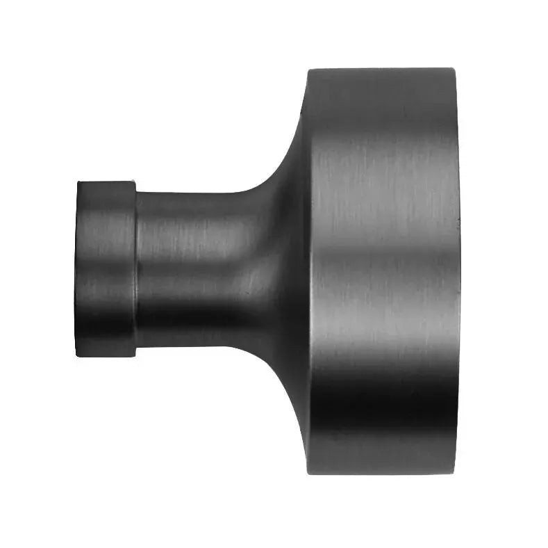 flat black door knob