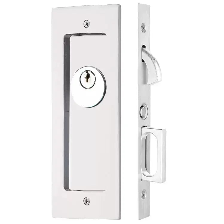 Emtek Modern Rectangular Pocket Door Mortise Lock by Emtek