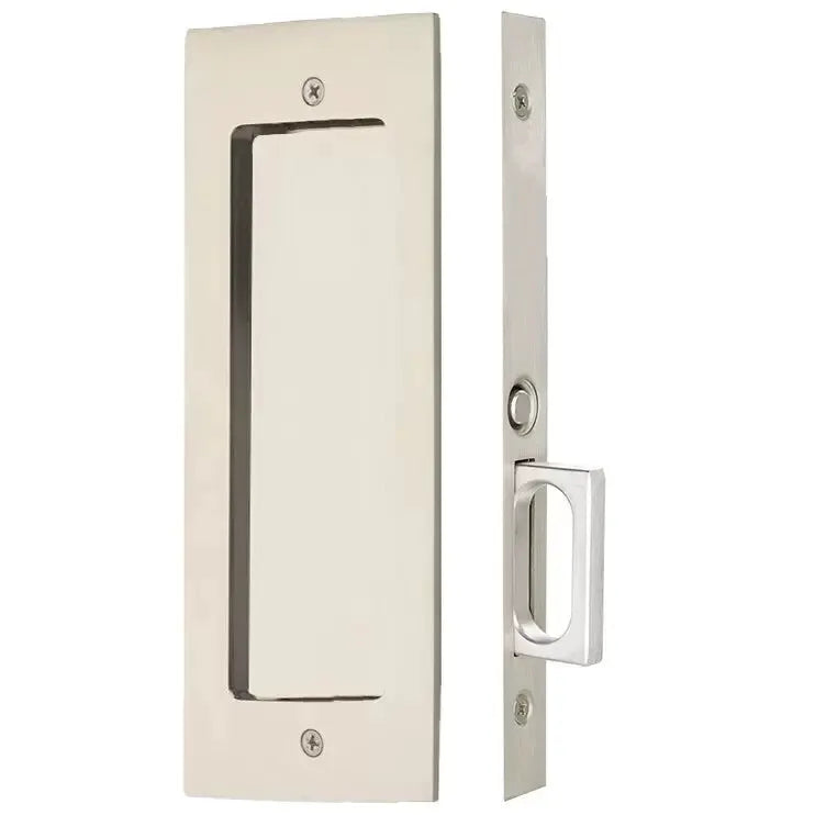 Emtek Modern Rectangular Pocket Door Mortise Lock by Emtek