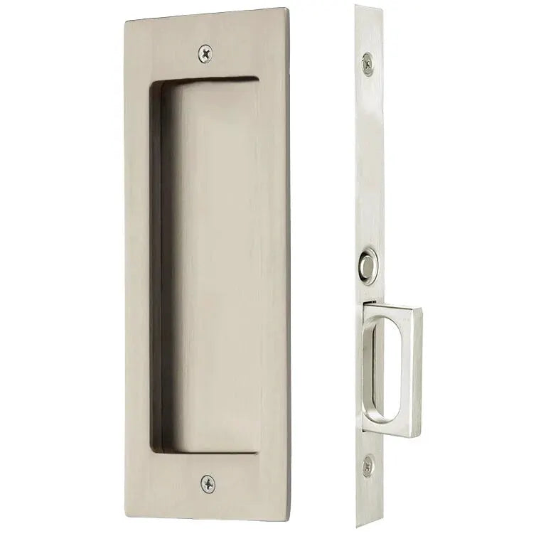 Emtek Modern Rectangular Pocket Door Mortise Lock by Emtek