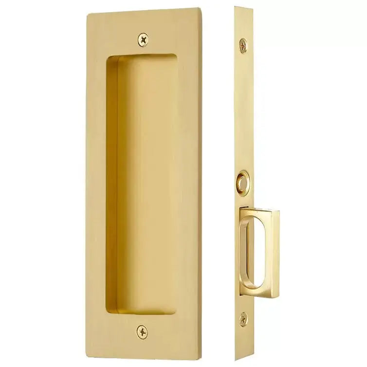 Emtek Modern Rectangular Pocket Door Mortise Lock by Emtek