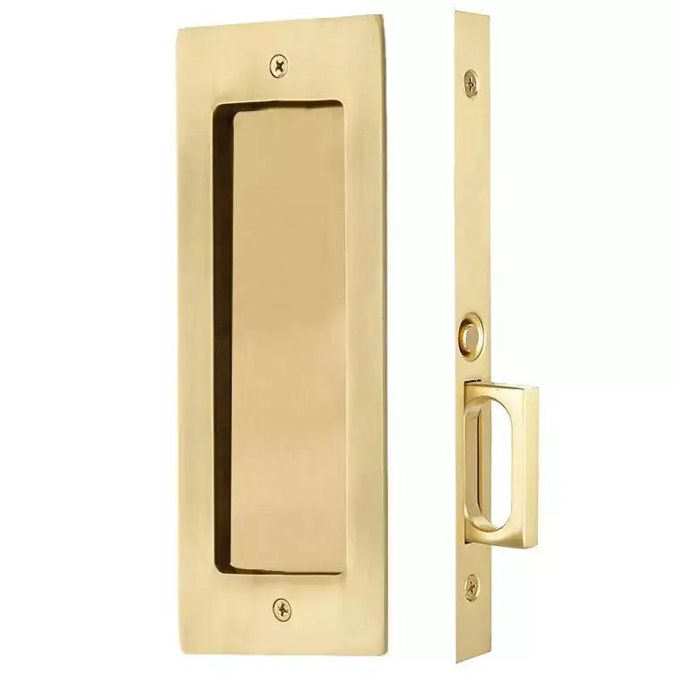 Emtek Modern Rectangular Pocket Door Mortise Lock by Emtek