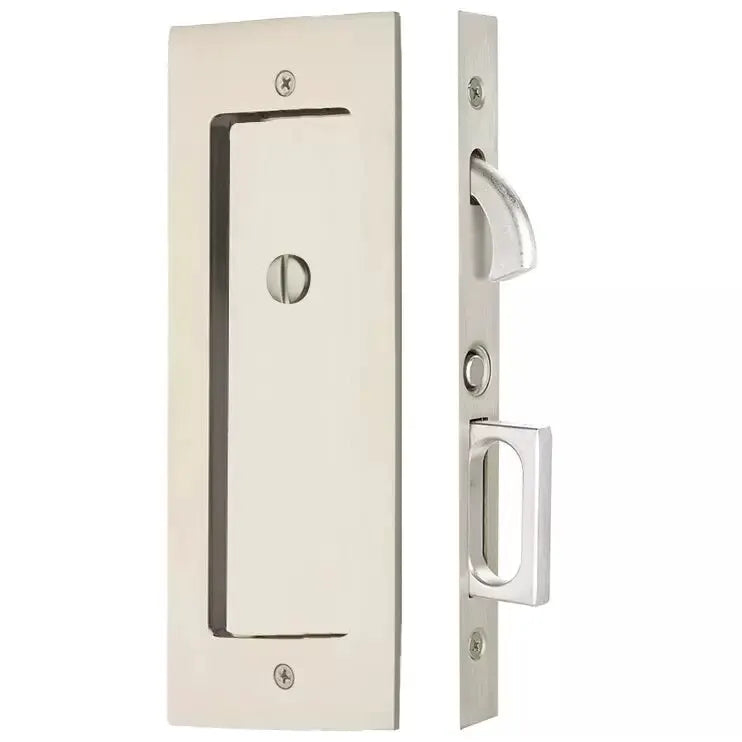 Emtek Modern Rectangular Pocket Door Mortise Lock by Emtek