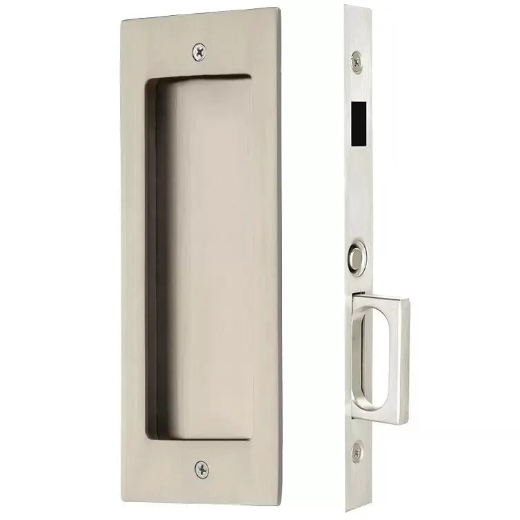 Emtek Modern Rectangular Pocket Door Mortise Lock by Emtek