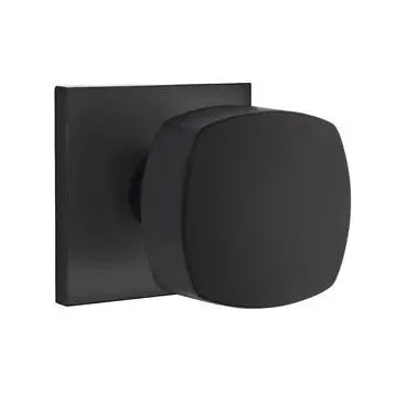 Emtek Freestone Door Knob and Square Rose by Emtek