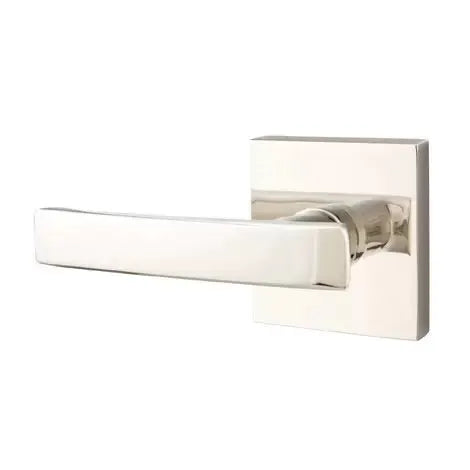 Emtek Geneva Door Lever with Square Rose by Emtek
