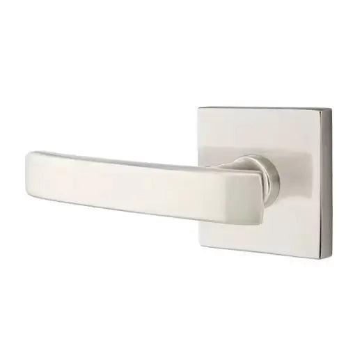 Emtek Geneva Door Lever with Square Rose by Emtek