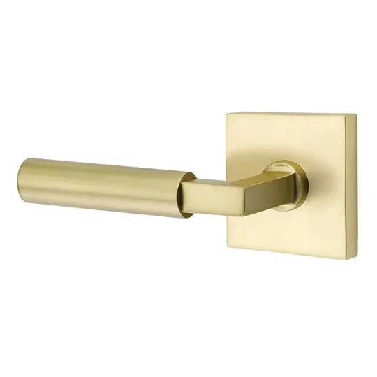 Emtek Hercules Door Lever with Square Rose by Emtek