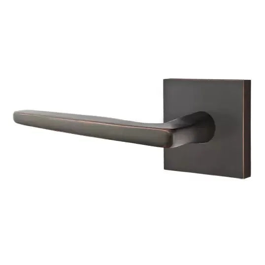 Emtek Hermes Door Lever with Square Rose by Emtek