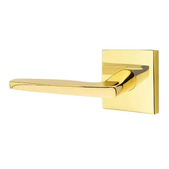 Emtek Hermes Door Lever with Square Rose by Emtek