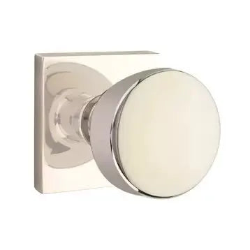Emtek Laurent Door Knob and Square Rose by Emtek