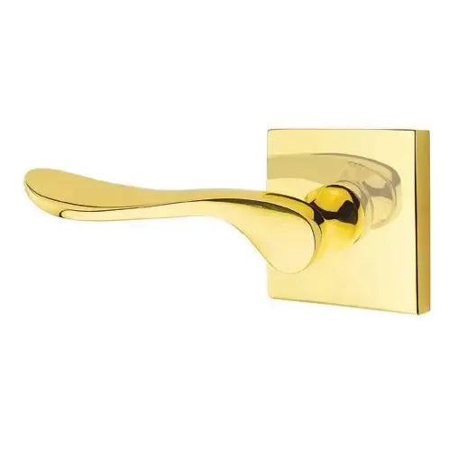 Emtek Luzern Door Lever with Square Rose by Emtek