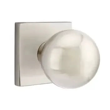 Emtek Orb Door Knob and Square Rose by Emtek