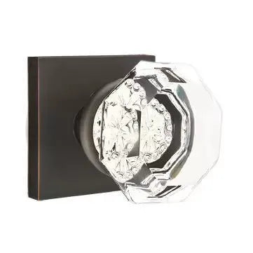 Emtek Old Town Door Knob with Square Rose by Emtek