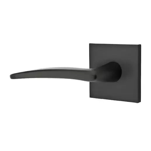 Emtek Poseidon Door Lever with Square Rose by Emtek