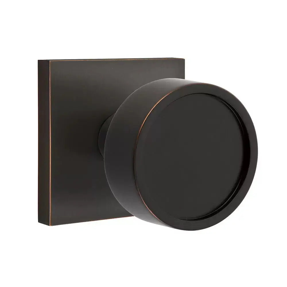 Emtek Verve Door Knob with Square Rose by Emtek