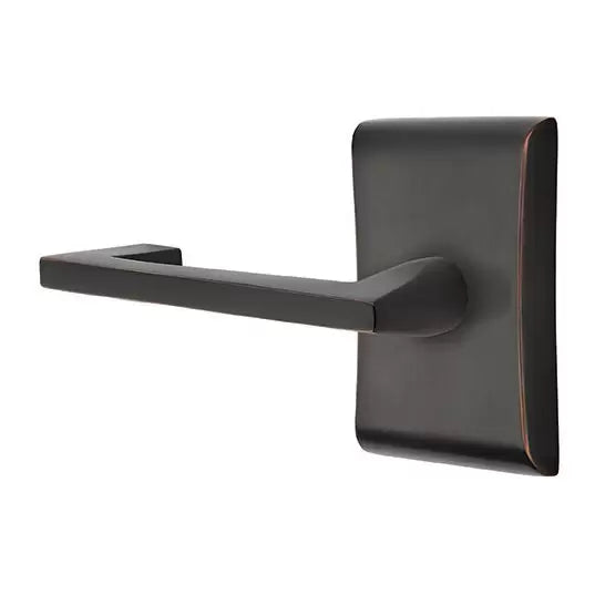 Emtek Argos Door Lever with Neos Rose by Emtek