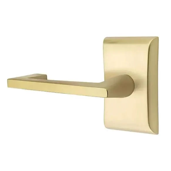 Emtek Argos Door Lever with Neos Rose by Emtek