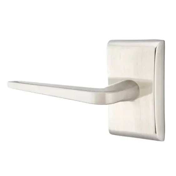 Emtek Athena Door Lever with Neos Rose by Emtek