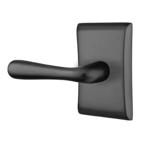 Emtek Basel Door Lever with Neos Rose by Emtek
