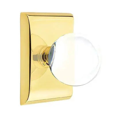 Emtek Bristol Door Knob with Neos Rose by Emtek