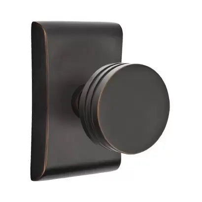 Emtek Bern Door Knob and Neos Rose by Emtek