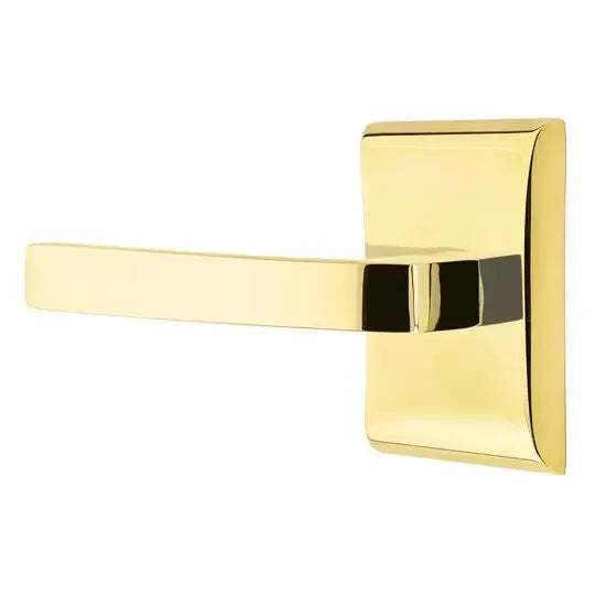 Emtek Breslin Lever with Neos Rose by Emtek