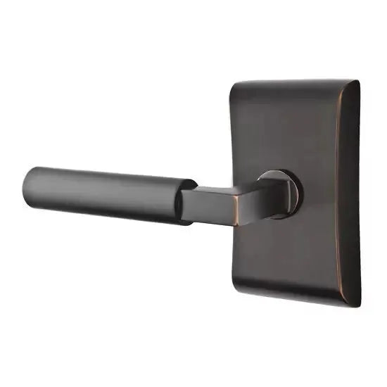 Emtek Hercules Door Lever with Neos Rose by Emtek