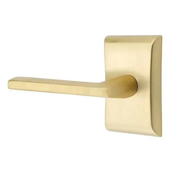 Emtek Helios Door Lever with Neos Rose by Emtek