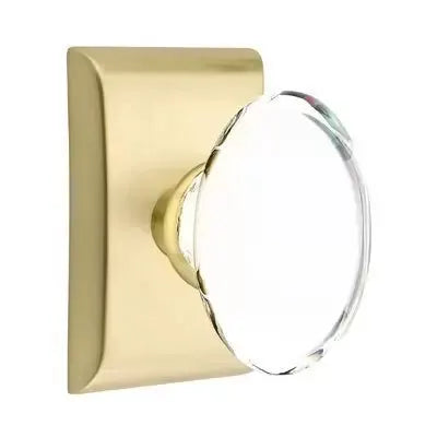 Emtek Hampton Door Knob with Neos Rose by Emtek